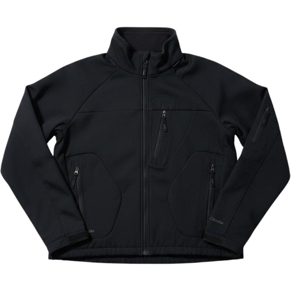 Columbia Titanium Softshell‎ Jacket XL Black Full Zip Tech Gorpcore EL6258